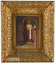 Верещагин Василий. Икона Николы с верховьев реки Пинеги. 1894 Верещагин Василий. Икона Николы с верховьев реки Пинеги. 1894