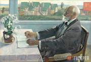Портрет физиолога И.П. Павлова. 1935