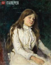 Васнецов Виктор. Портрет Н.А. Мамонтовой. 1883 Васнецов Виктор. Портрет Н.А. Мамонтовой. 1883