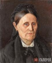 Портрет М.М. Нестеровой. Конец 1870-х Портрет М.М. Нестеровой. Конец 1870-х