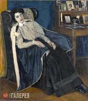 Портрет О.М. Нестеровой, дочери художника. 1905
