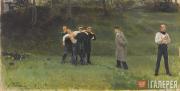Репин Илья Ефимович. Дуэль. 1896 Репин Илья Ефимович. Дуэль. 1896