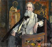 Портрет В.М. Васнецова. 1925 Портрет В.М. Васнецова. 1925