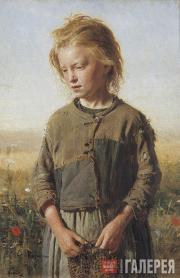 Репин Илья Ефимович. Нищая (Франция. Вель). 1874 