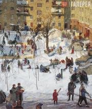 Попов Игорь. Наш двор. 1964 Попов Игорь. Наш двор. 1964
