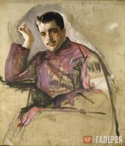Серов Валентин. Портрет С.П. Дягилева (не окончен). 1904 Серов Валентин. Портрет С.П. Дягилева (не окончен). 1904