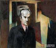 Денисовский Николай. Портрет Д.П. Штеренберга. 1923 Денисовский Николай. Портрет Д.П. Штеренберга. 1923