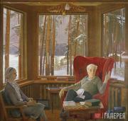 Портрет А.А. и П.Л. Капицы. 1979 Портрет А.А. и П.Л. Капицы. 1979