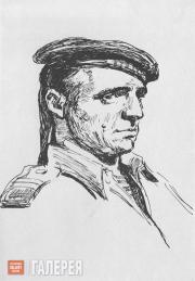 Цигаль Владимир. Десантник Жора Карпин. 1943 Цигаль Владимир. Десантник Жора Карпин. 1943