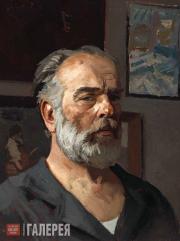 Korzhev Gely. Self-portrait. 1980 Korzhev Gely. Self-portrait. 1980