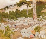 И.И.ЛЕВИТАН. Крым. В горах. 1886 И.И.ЛЕВИТАН. Крым. В горах. 1886