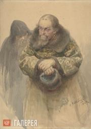 Лебедев Клавдий Васильевич. Два русских мужика. 1904 Лебедев Клавдий Васильевич. Два русских мужика. 1904