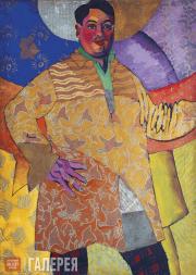 Лентулов Аристарх. Автопортрет. "Le Grand Peintre". 1915 Лентулов Аристарх. Автопортрет. "Le Grand Peintre". 1915
