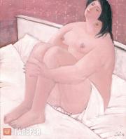 Елена МУХИНА. Сидящая обнаженная. 2006 Елена МУХИНА. Сидящая обнаженная. 2006