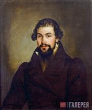 Н.Д.МЫЛЬНИКОВ. Портрет Ивана Семеновича Соболева (около 1792–1873). 1830-е
