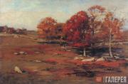Уайт Генри. Осенний пейзаж. 1891 Уайт Генри. Осенний пейзаж. 1891