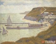 Сёра Жорж. Порт-ан-Бессан. Гавань. Прилив. 1888 