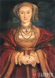 Портрет Анны Клевской, жены Генриха VIII. 1539 Портрет Анны Клевской, жены Генриха VIII. 1539