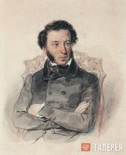 Соколов Петр. Портрет А.С. Пушкина. 1836 (?) Соколов Петр. Портрет А.С. Пушкина. 1836 (?)