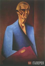 Щука Мечислав. Автопортрет с палитрой. 1920 