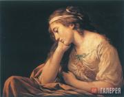 Луи ЛАГРЕНЕ. Меланхолия. Ок. 1785 Луи ЛАГРЕНЕ. Меланхолия. Ок. 1785