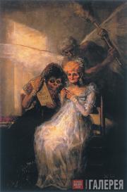 Франcиско ГОЙЯ. Время, или Старуха. Ок. 1808–1812 Франcиско ГОЙЯ. Время, или Старуха. Ок. 1808–1812