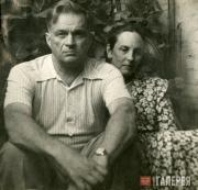NATALYA NESTEROVA AND FYODOR BULGAKOV. 1957