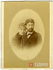 П.Н. и Е.И. Ге. 1883