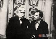 Александр Головин и Всеволод Мейерхольд. 1923