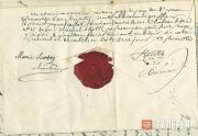Last will and testament of Mikhail Scotti. 1861 Last will and testament of Mikhail Scotti. 1861