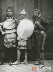 Ладо Гудиашвили (слева) и Серж Фотинский (в центре)