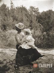 Alexandra with her daughter, Elena Alexandra with her daughter, Elena