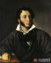 Тропинин Василий Андреевич. Портрет А.С. Пушкина. 1827 Тропинин Василий Андреевич. Портрет А.С. Пушкина. 1827