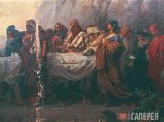 Н.А.КОШЕЛЕВ. Погребение Христа. 1881 Н.А.КОШЕЛЕВ. Погребение Христа. 1881