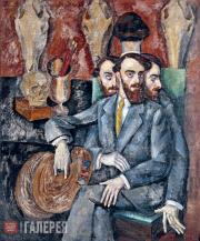 Портрет художника А.И.Мильмана. 1916–1917
