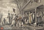 Перов Василий. Светлый праздник в деревне. 1861 Перов Василий. Светлый праздник в деревне. 1861