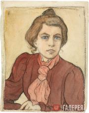 Кругликова Елизавета. Автопортрет. Вторая половина 1890-х