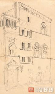 Polenov Vasily. Architectural Drawing 