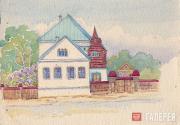 Васнецова Ольга Васильевна. Дом художника В.М. Васнецова. 1922 Васнецова Ольга Васильевна. Дом художника В.М. Васнецова. 1922