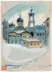 Маврина Татьяна. Рождественский монастырь. 1943 Маврина Татьяна. Рождественский монастырь. 1943