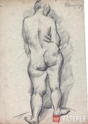 Осмёркин Александр. Стоящая натурщица. 1922–1923 Осмёркин Александр. Стоящая натурщица. 1922–1923