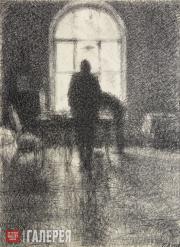 Верейский Георгий. Окно, сумерки. 1928 Верейский Георгий. Окно, сумерки. 1928