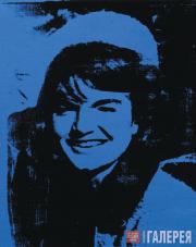 Уорхол Энди. Джекки-улыбающаяся (с Джоном Кеннеди). 1964 Уорхол Энди. Джекки-улыбающаяся (с Джоном Кеннеди). 1964