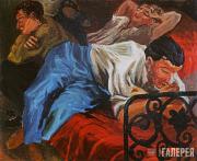 Ренато ГУТТУЗО. Друзья в мастерской. 1935 Ренато ГУТТУЗО. Друзья в мастерской. 1935