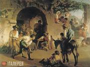 Худяков Василий. Игра в шары. 1860 