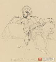 Скотти Михаил Иванович. Айвазовский в Венеции. 1842 Скотти Михаил Иванович. Айвазовский в Венеции. 1842