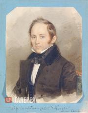 Соколов Петр. Портрет графа А.А. Бобринского. 1830-е Соколов Петр. Портрет графа А.А. Бобринского. 1830-е
