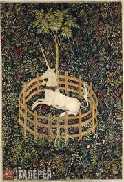 Неизвестный художник. Пленение единорога. 1495–1505 Неизвестный художник. Пленение единорога. 1495–1505