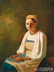 А.Г.ВЕНЕЦИАНОВ. Крестьянка с васильками. 1820-е А.Г.ВЕНЕЦИАНОВ. Крестьянка с васильками. 1820-е