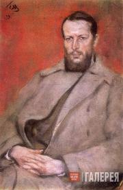 Malyutin Sergei. Portrait of Nikolai Vinogradov. 1919 Malyutin Sergei. Portrait of Nikolai Vinogradov. 1919